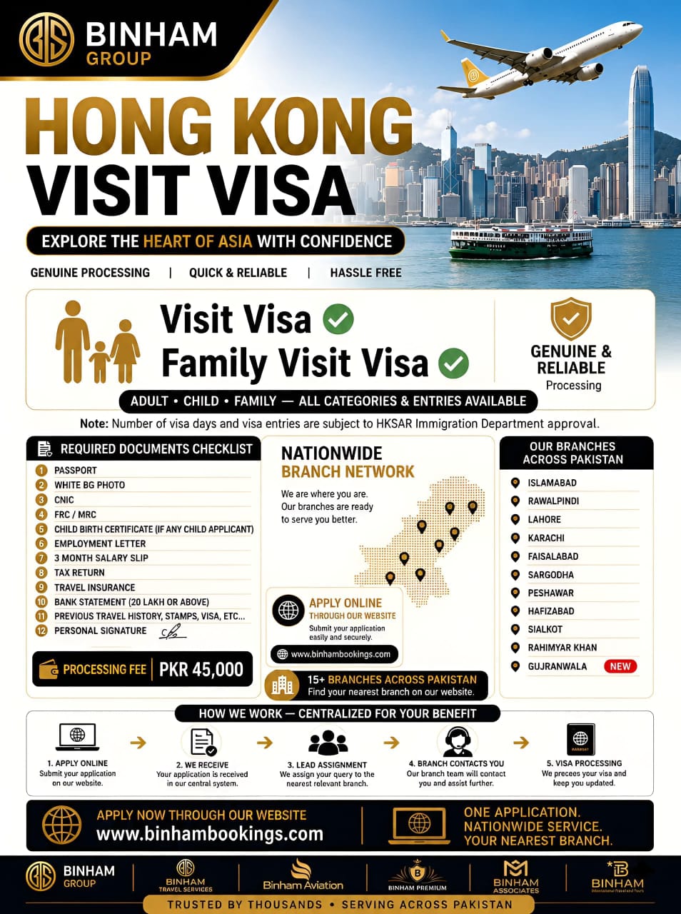Package poster — Hong Kong